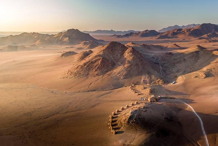 Namibie desert mer